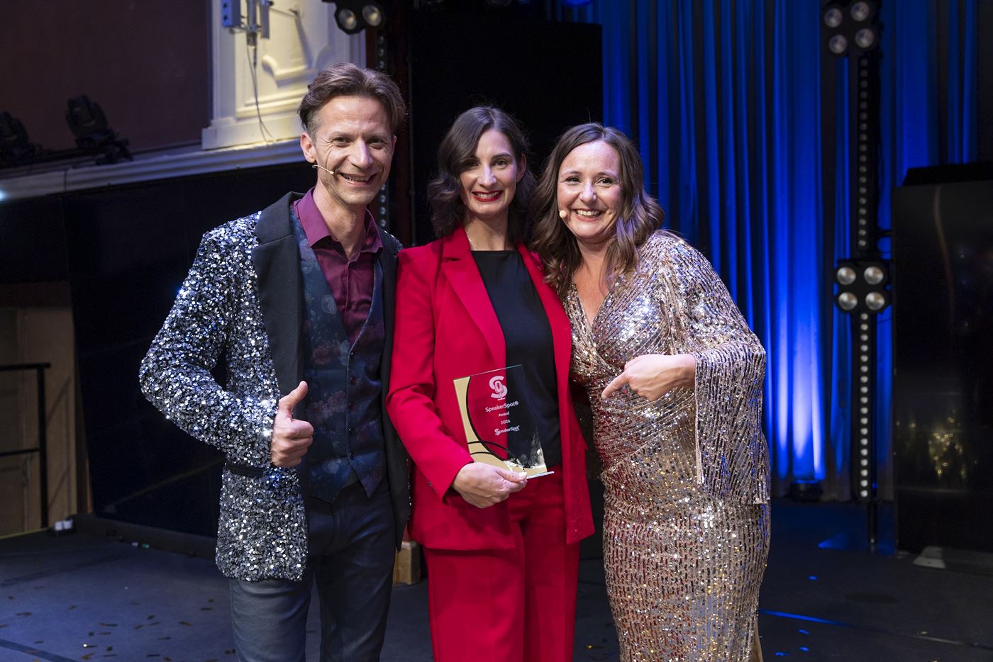 Eva Buttazoni mit dem Speakerspot Award